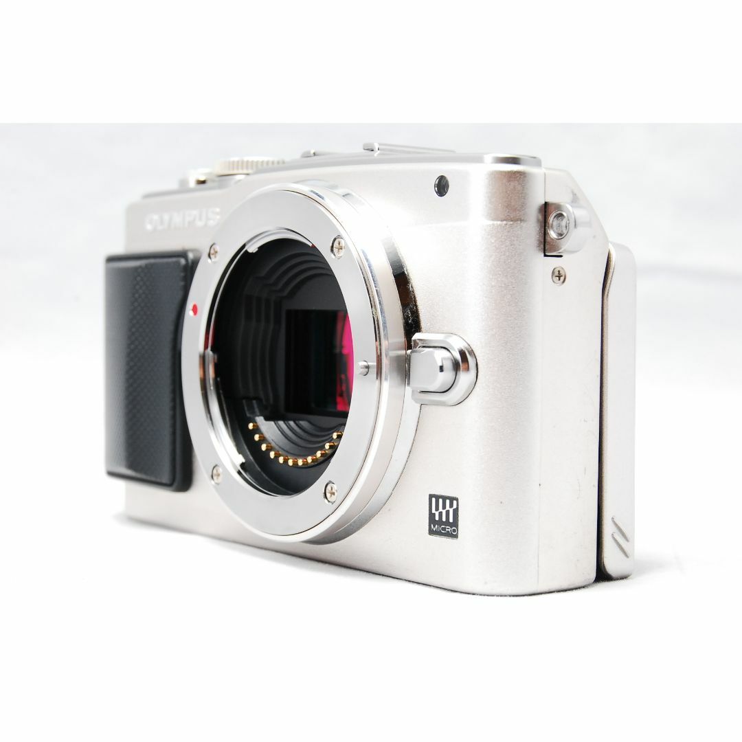 OLYMPUS PEN E-PL5 レンズキット シルバー ミラーレス一眼 OLYMPUS PEN E-PL5 レンズキット シルバー ミラーレス一眼