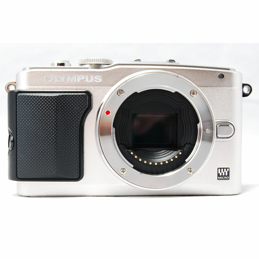 OLYMPUS PEN E-PL5 レンズキット シルバー ミラーレス一眼 OLYMPUS PEN E-PL5 レンズキット シルバー ミラーレス一眼