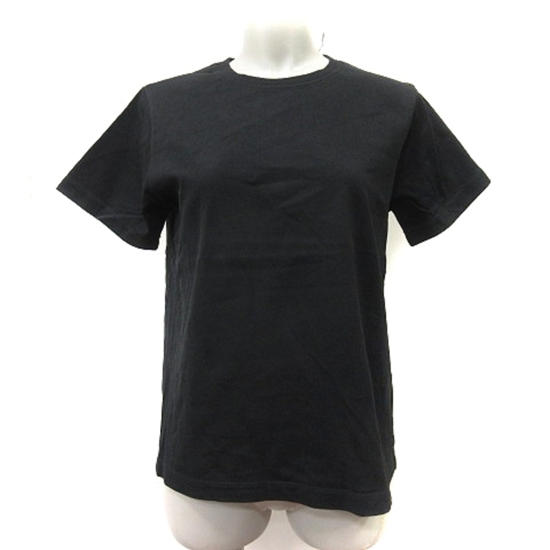 OPAQUE.CLIP(オペークドットクリップ)のオペークドットクリップ Tシャツ カットソー 半袖 40 黒 ブラック /YI レディースのトップス(Tシャツ(半袖/袖なし))の商品写真