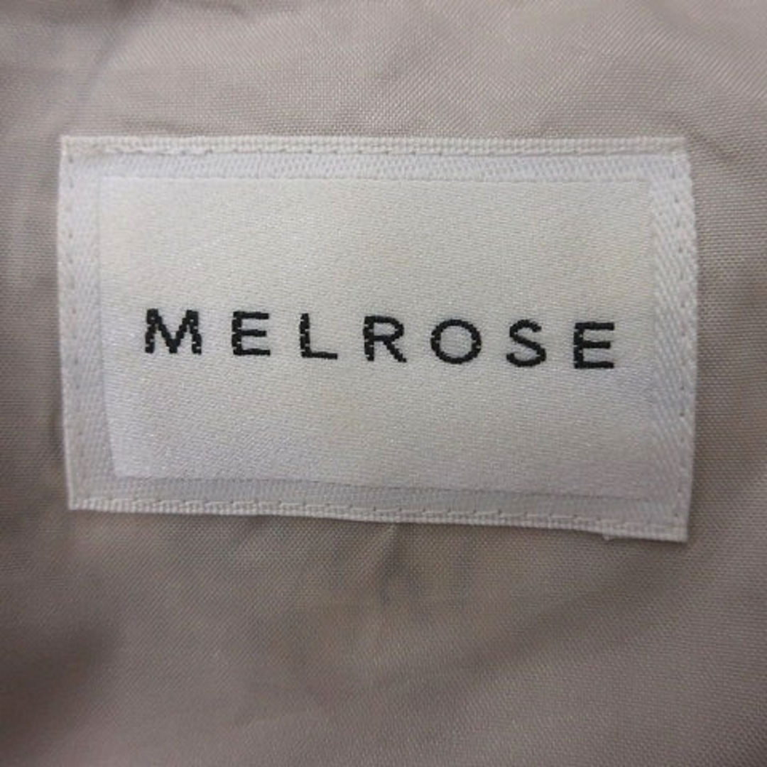 MELROSE(メルローズ)のメルローズ ワンピース ひざ丈 カシュクール 花柄 フリル ノースリーブ 3 レディースのワンピース(ひざ丈ワンピース)の商品写真