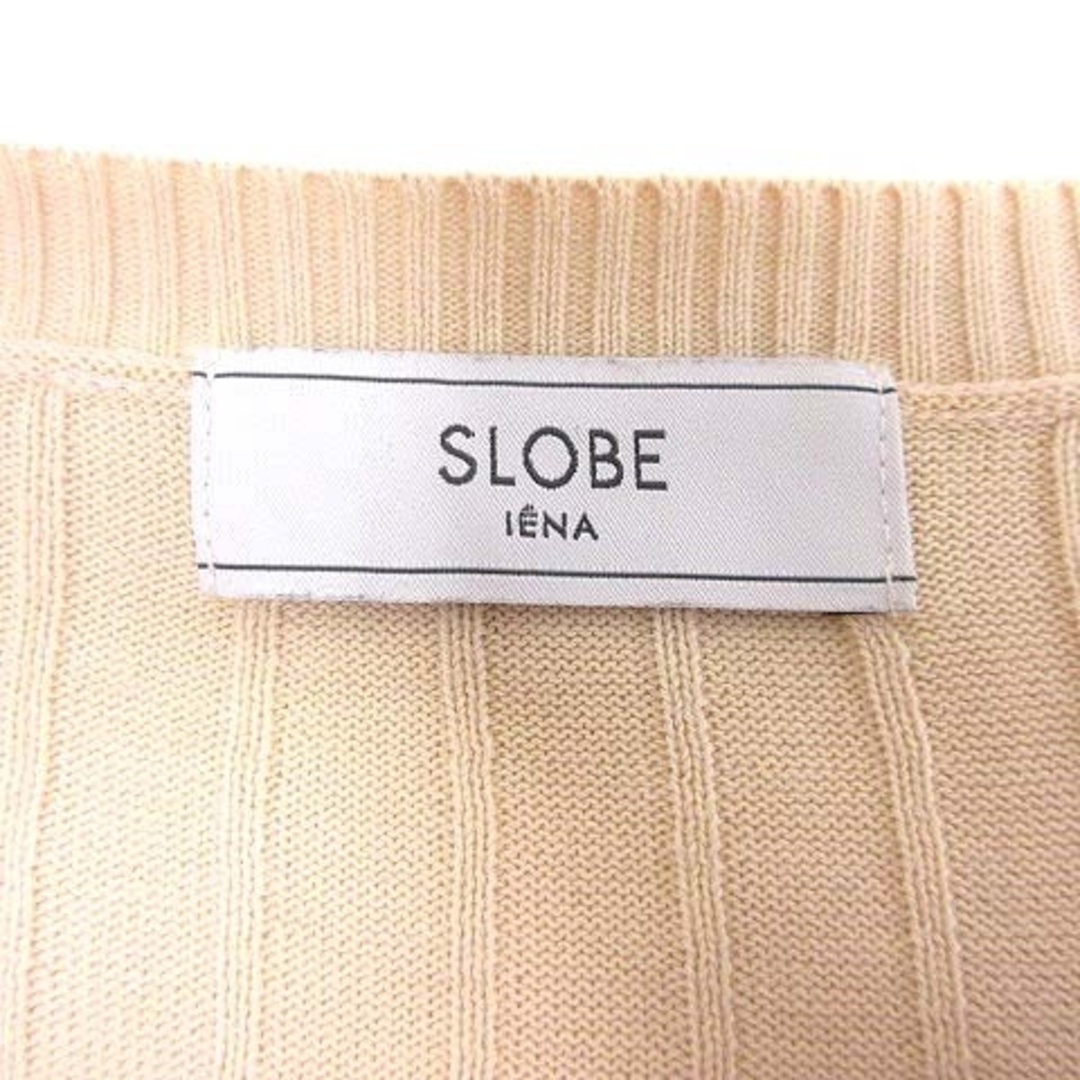 SLOBE IENA　スローブイエナ　長袖カットソー　ニット　ベージュ