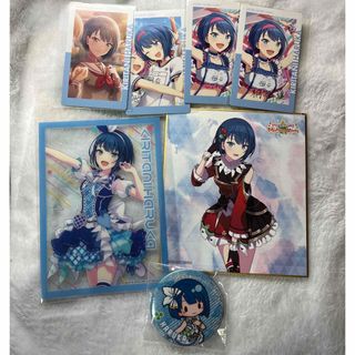 プロセカ　桐谷遥7点セット(バッジ/ピンバッジ)