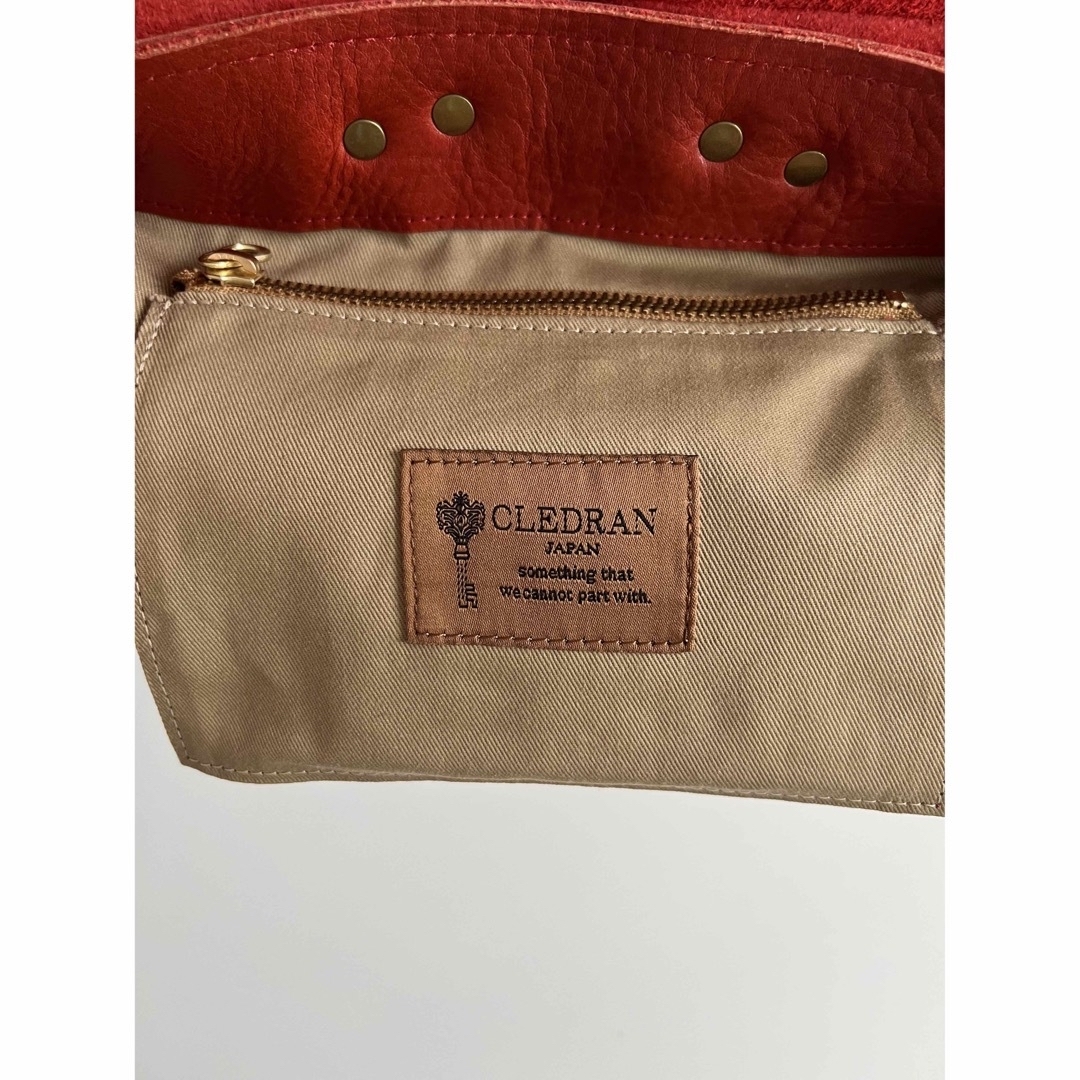 CLEDRAN(クレドラン)の【美品】CLEDRAN AMO RUCK SACK 天然皮革 レディースのバッグ(リュック/バックパック)の商品写真