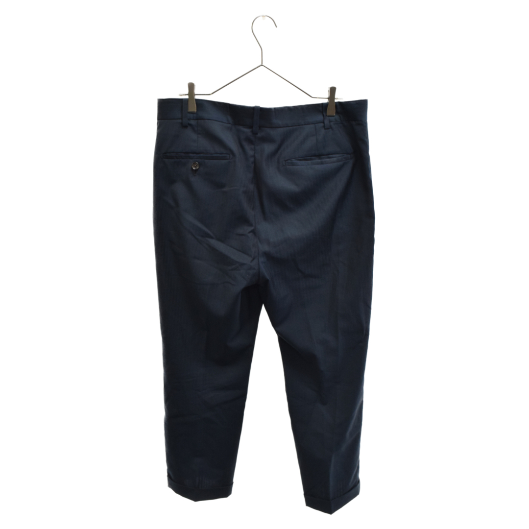 WACKO MARIA ワコマリア 20SS Ermenegildo Zegna PLEATED TROUSERS (TYPE-1) エルメネジルドゼニア プリーツトラウザーズパンツ スラックスパンツ タックパンツ ネイビー