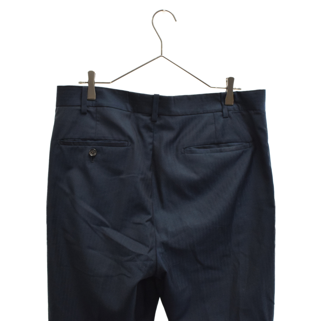 WACKO MARIA ワコマリア 20SS Ermenegildo Zegna PLEATED TROUSERS (TYPE-1) エルメネジルドゼニア プリーツトラウザーズパンツ スラックスパンツ タックパンツ ネイビー