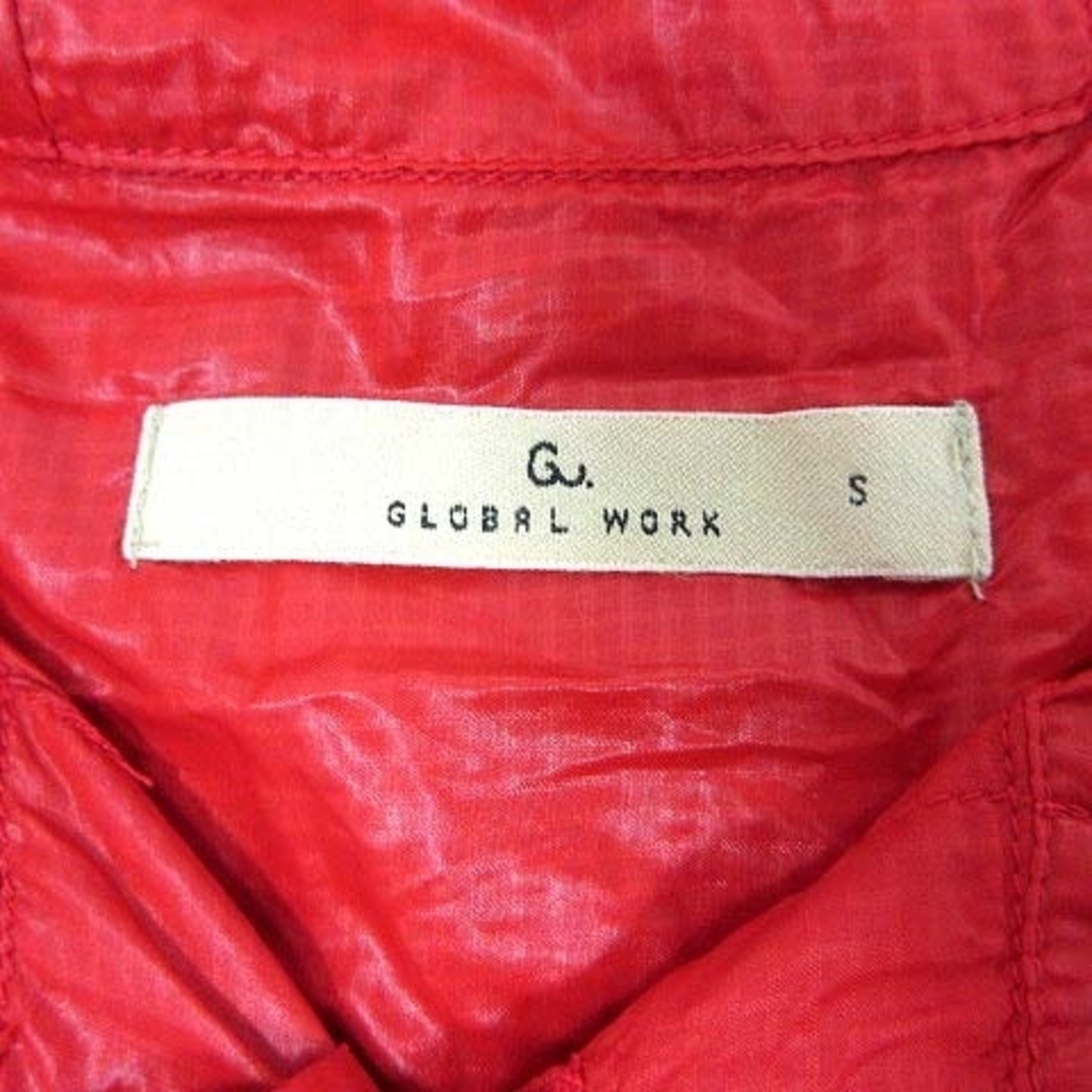 GLOBAL WORK(グローバルワーク)のグローバルワーク ナイロンジャケット フード 長袖 S 赤 レッド /YK メンズのジャケット/アウター(その他)の商品写真