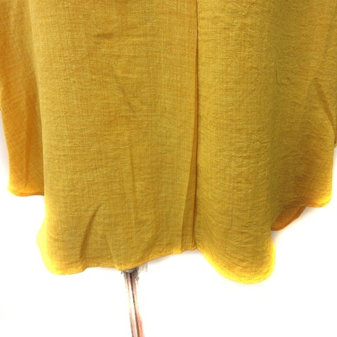 Bou Jeloud(ブージュルード)のブージュルード チュニック シャツ ブラウス 長袖 38 黄色 イエロー  レディースのトップス(チュニック)の商品写真