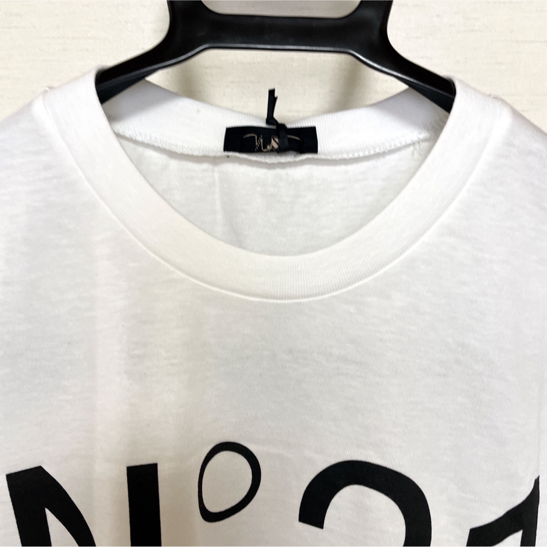 新品 n21 ヌメロヴェントゥーノ Tシャツ 16y ロゴTシャツ Lサイズ