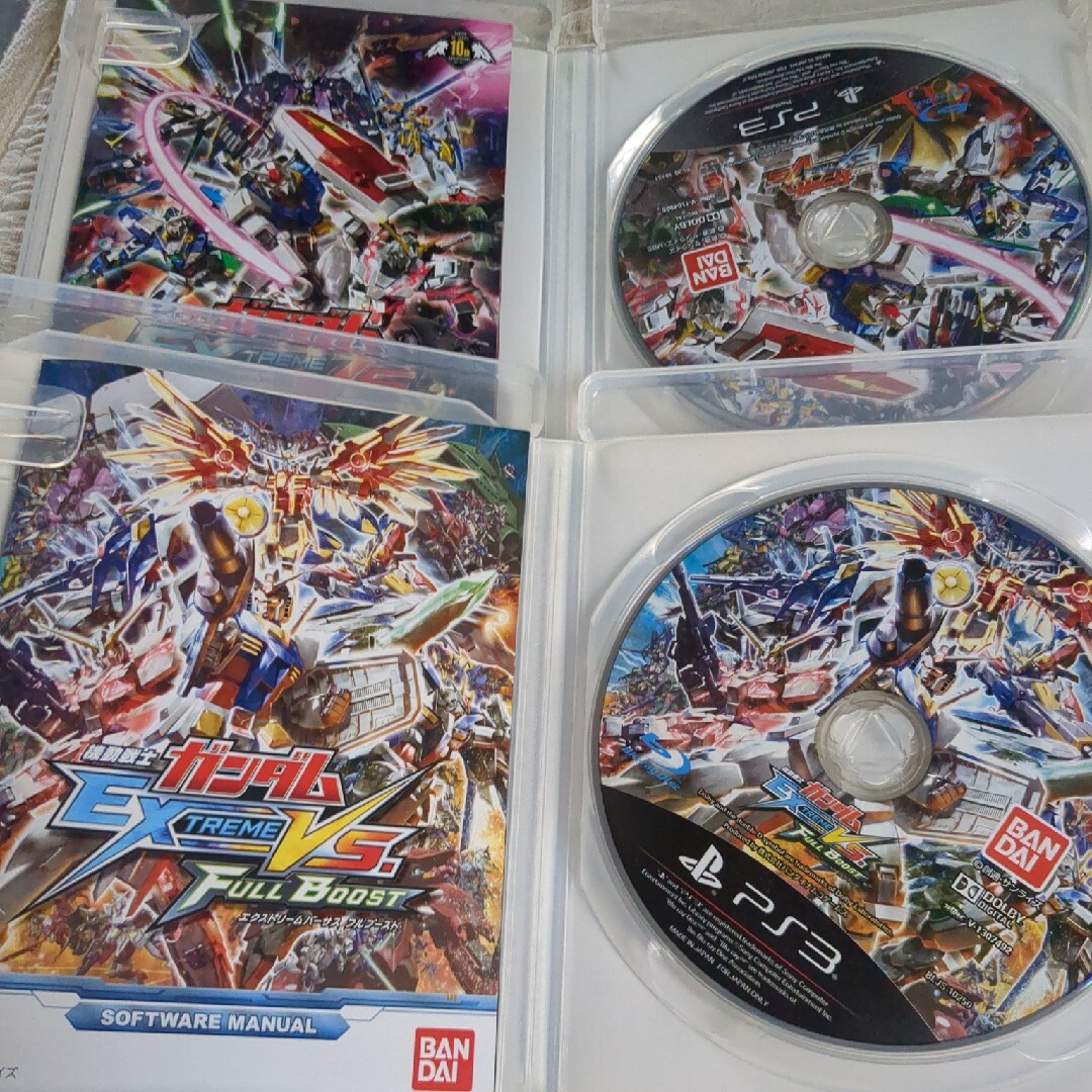 機動戦士ガンダム エクストリームバーサスとフルブースト PS3 エンタメ/ホビーのゲームソフト/ゲーム機本体(家庭用ゲームソフト)の商品写真