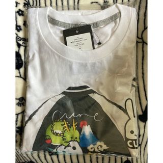 キューン(CUNE)の新品タグ付 [CUNE　キューン][裏がMA-1のスカジャン Tシャツ]Mサイズ(Tシャツ/カットソー(半袖/袖なし))