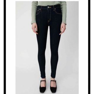 マウジー(moussy)のマウジー  Rebirth SKINNY リバース スキニー　24(デニム/ジーンズ)