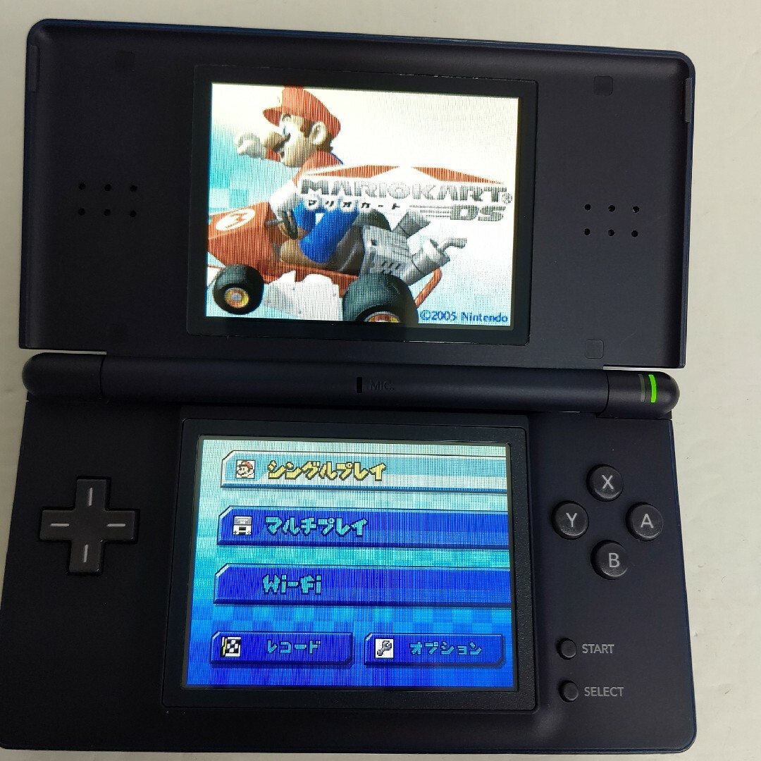 美品　NINTENDO DS LITE ニンテンドーDSライト　エナメルネイビー