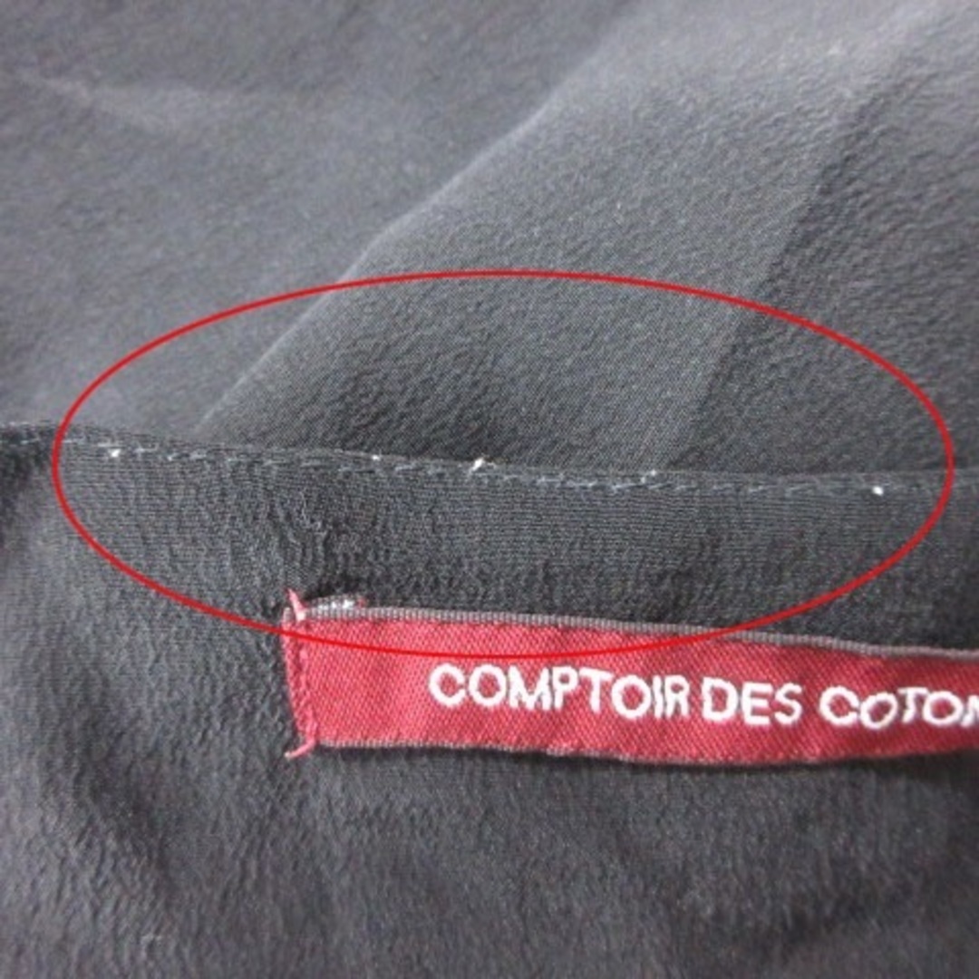 コントワー・デ・コトニエ シルク 柄シャツ サイズ40（未使用品）