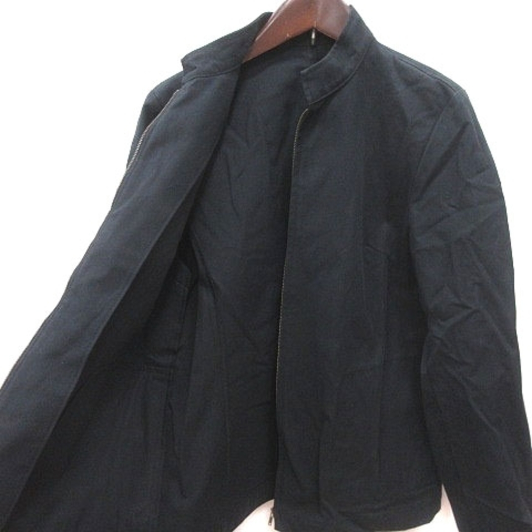アダムエロペ ジャケット ジップアップ 長袖 36 黒 ブラック