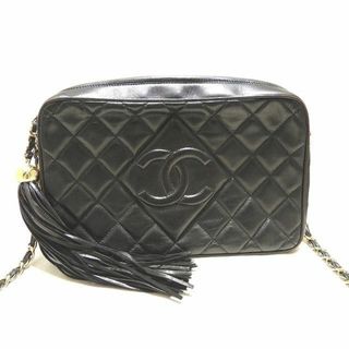 シャネル(CHANEL)のまだ美品 シャネル チェーン ショルダーバッグ タッセル ☆ マトラッセ(ショルダーバッグ)