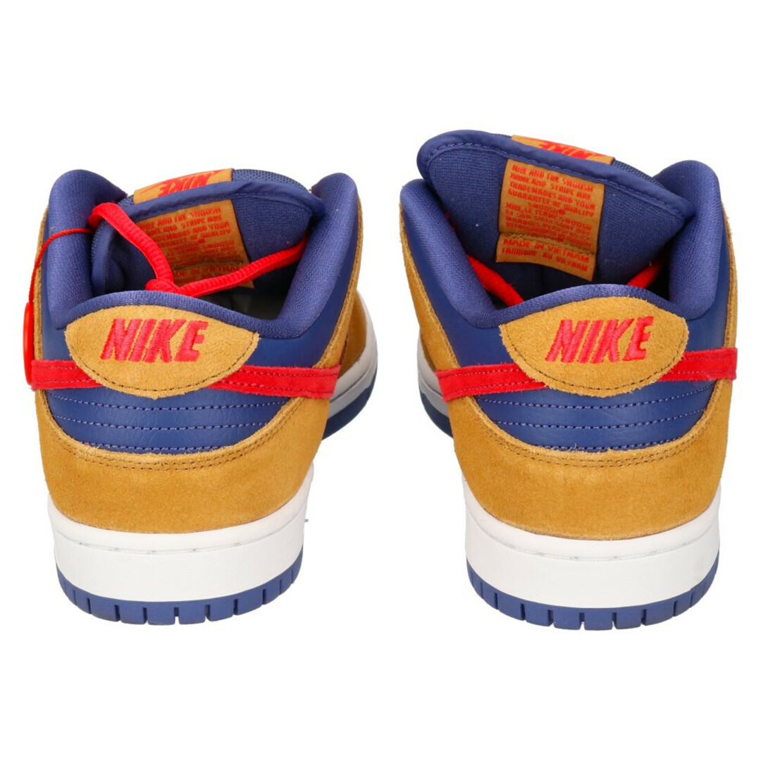 NIKE SB ナイキエスビー DUNK LOW PRO WHEAT ダンク ロー プロ ウィート ローカットスニーカー ネイビー/ブラウン US10.5/28.5cm BQ6817-700 3