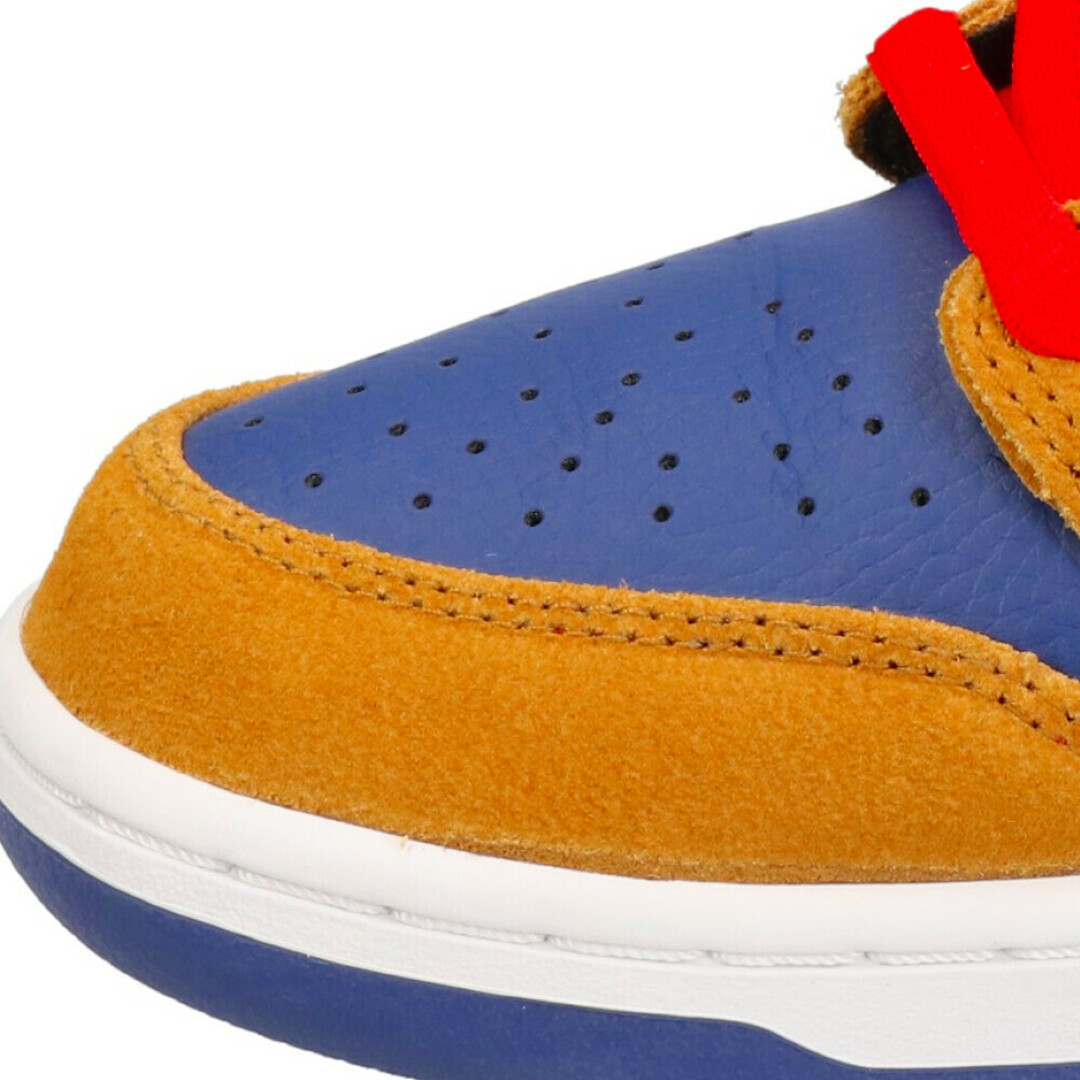 NIKE SB ナイキエスビー DUNK LOW PRO WHEAT ダンク ロー プロ ウィート ローカットスニーカー ネイビー/ブラウン US10.5/28.5cm BQ6817-700 5