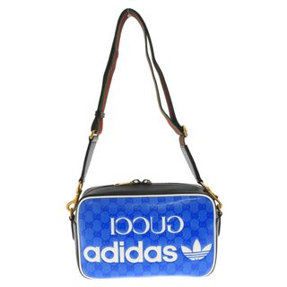 グッチ(Gucci)のGUCCI グッチ 22SSadidas Small Shoulder Bag アディダス スモール ショルダーバッグ ブルー 702427 486628(ショルダーバッグ)