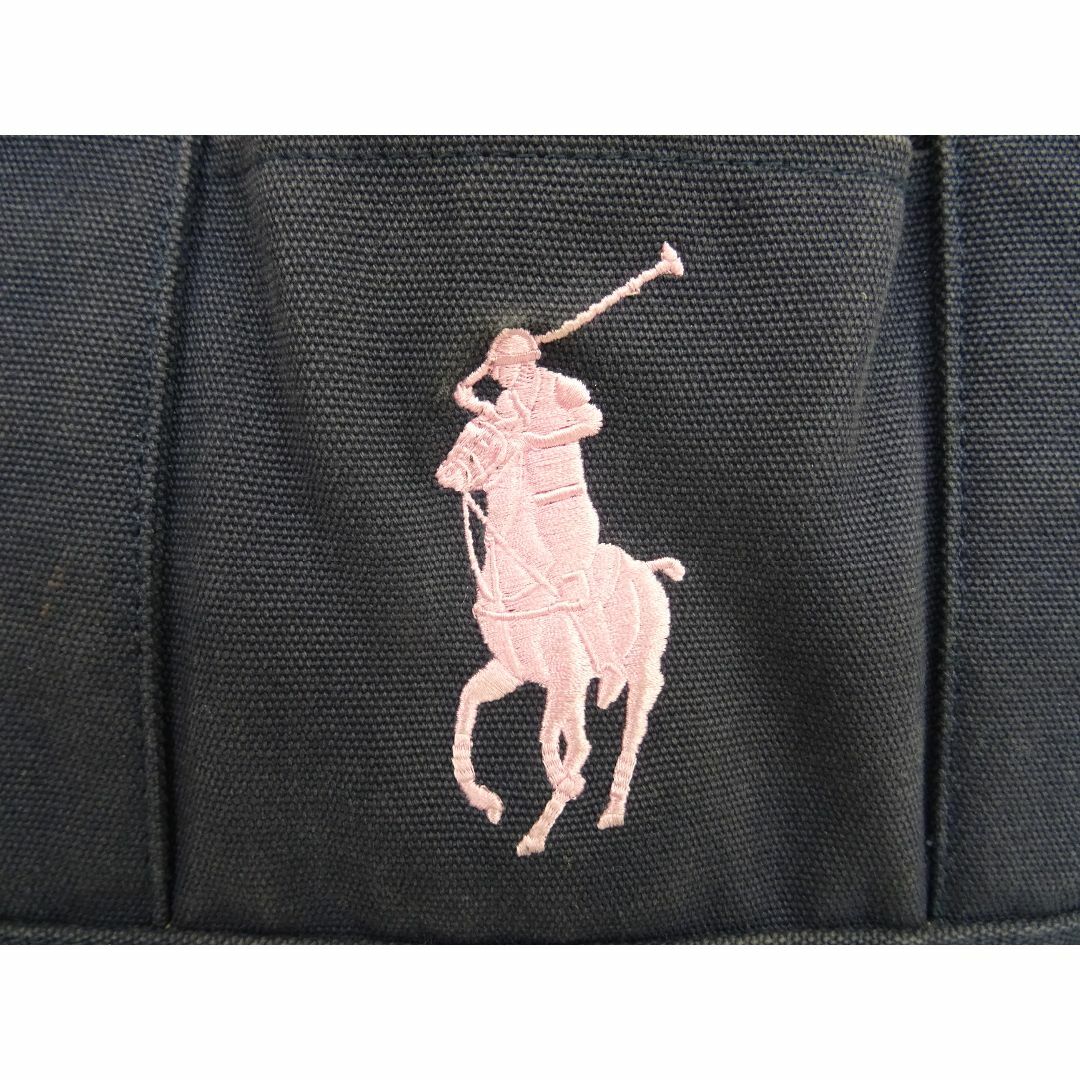 POLO RALPH LAUREN(ポロラルフローレン)のM渋035 / POLO RALPH LAUREN トートバッグ キャンバス レディースのバッグ(トートバッグ)の商品写真