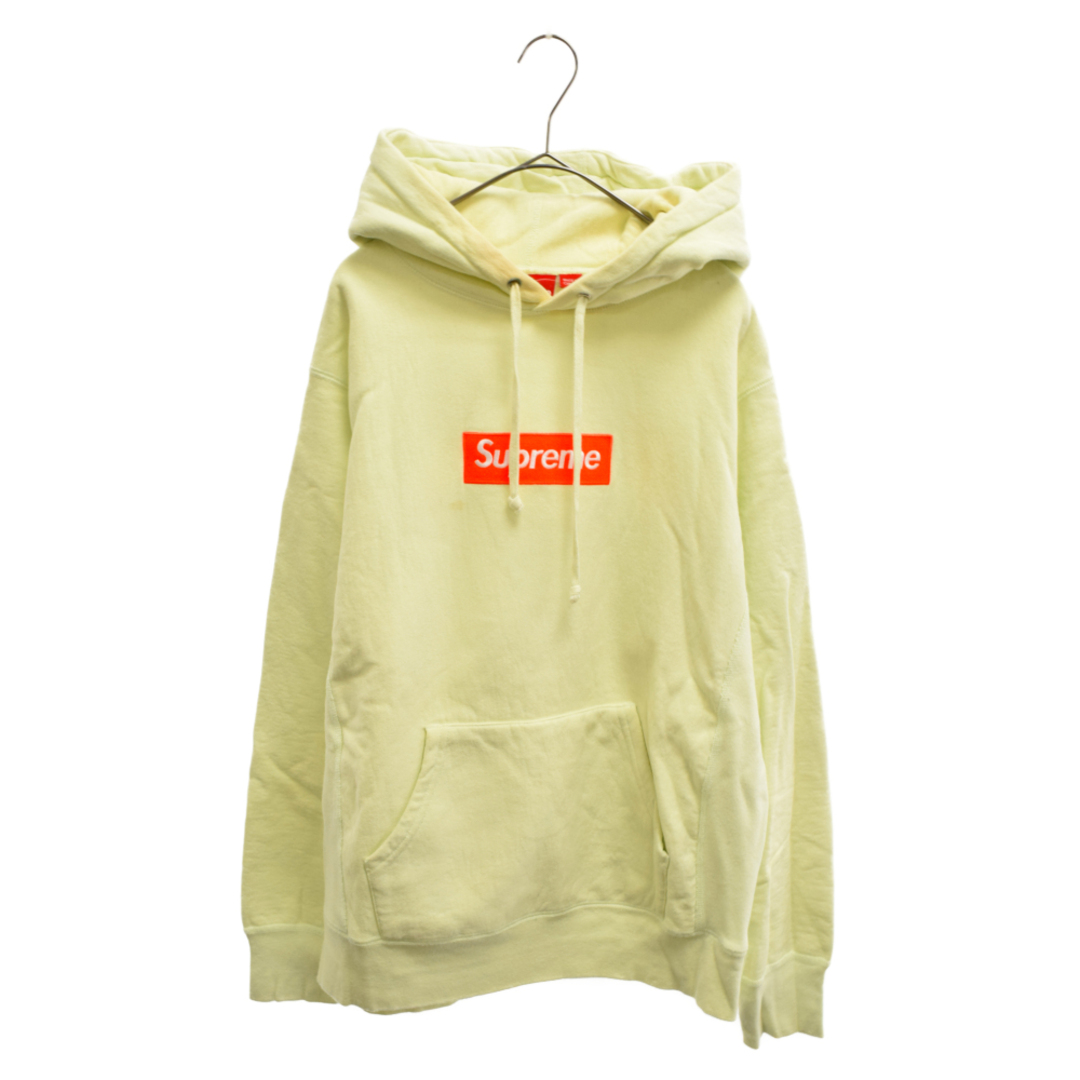 Supreme 2017AW Box Logo Hooded Sweatshirt シュプリーム ボックスロゴフーデッドスウェットシャツ プルオーバーパーカー ブラック サイズM【220613】【新古品】【me04】