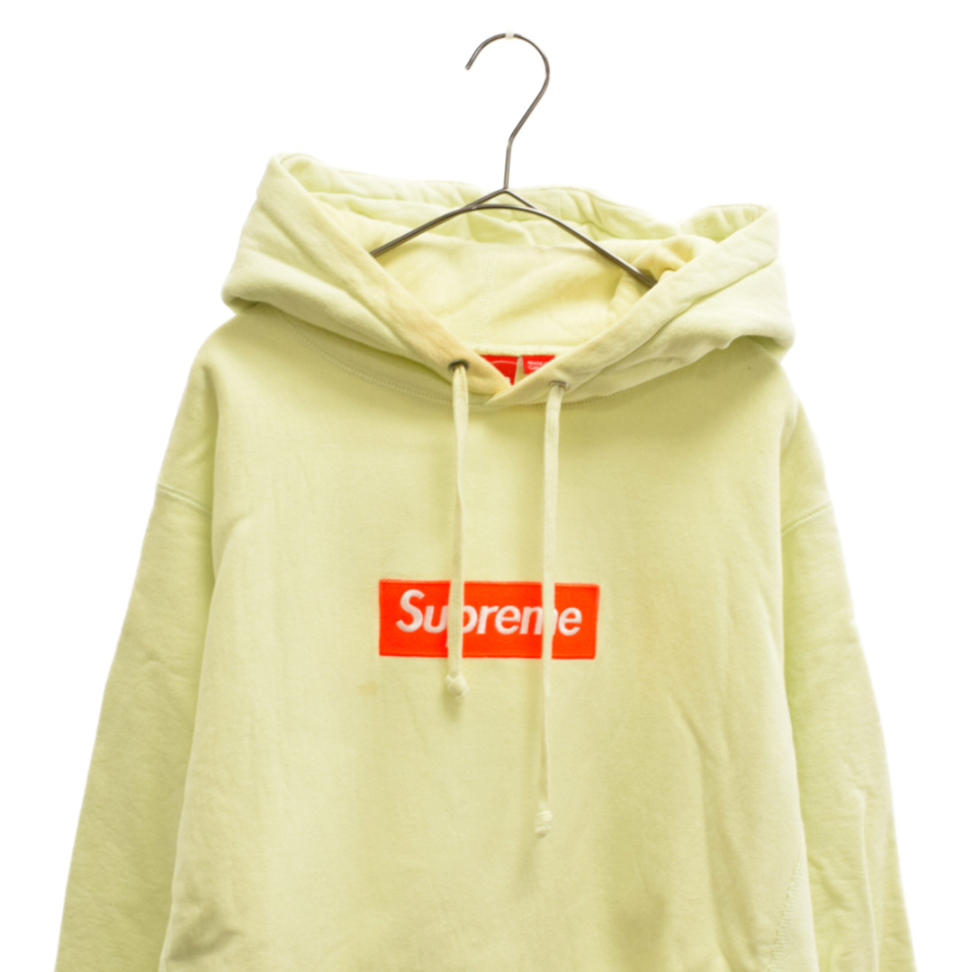 supreme Box Logo Hooded Sweatshirt  Lime