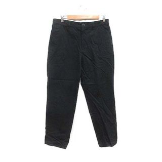 アーバンリサーチドアーズ(URBAN RESEARCH DOORS)のURBAN RESEARCH DOORS ワイドパンツ L 黒 ブラック /YK(その他)