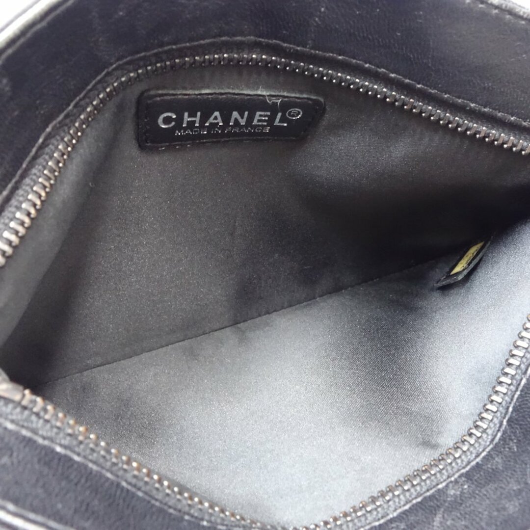 シャネル CHANEL ニュートラベルライン ポーチ ナイロン ブラック / 083750 6