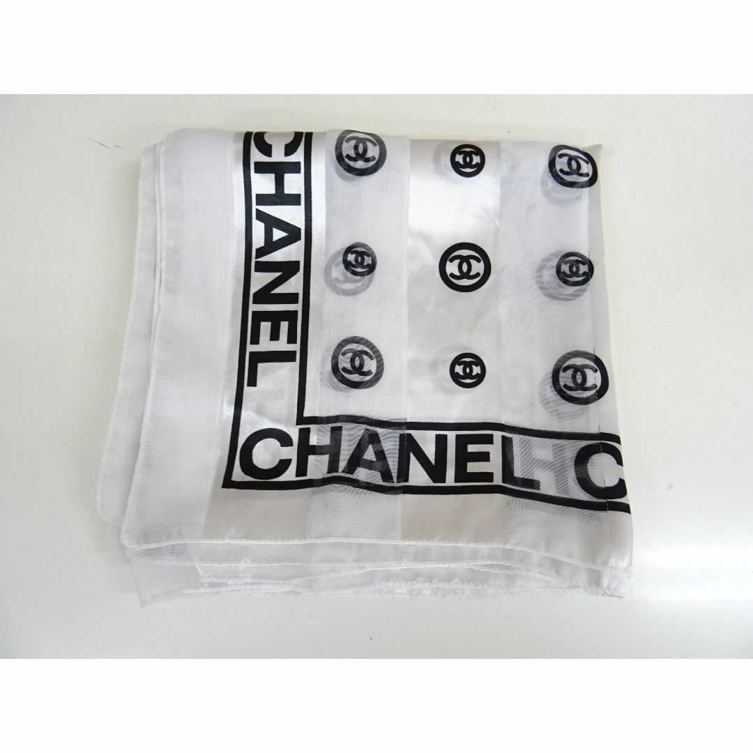 CHANEL(シャネル)の M天009 / CHANEL シャネル スカーフ バンダナ ココマーク レディースのファッション小物(バンダナ/スカーフ)の商品写真