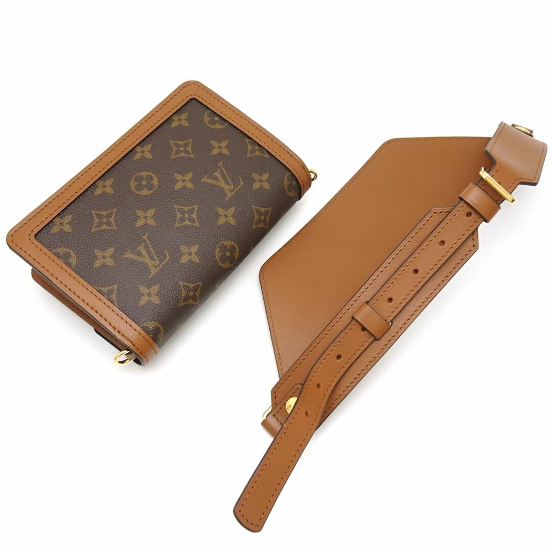 ルイ・ヴィトン LOUIS VUITTON バムバッグ・ドーフィーヌ M44586 ボディバッグ モノグラム・リバース ブラウン / 450086