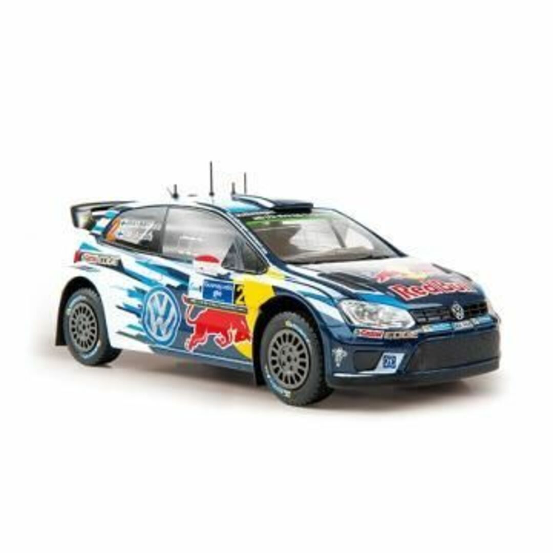 【WRCラリーカー】1/24 フォルクスワーゲン ポロ R WRC (2016)ミニカー