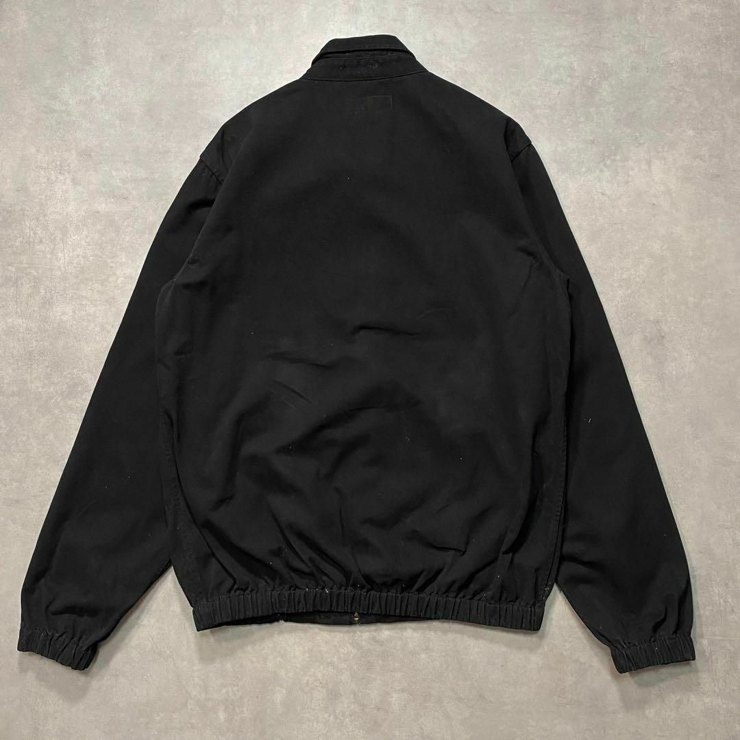 90s POLO ポロラルフローレン スウィングトップ USメンズ古着 ブラック