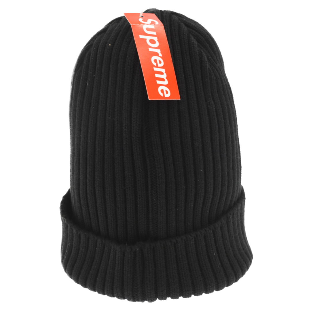 SUPREME シュプリーム 22AW Overdyed Patch Beanie ロゴパッチ ビーニー ニット帽 ブラック