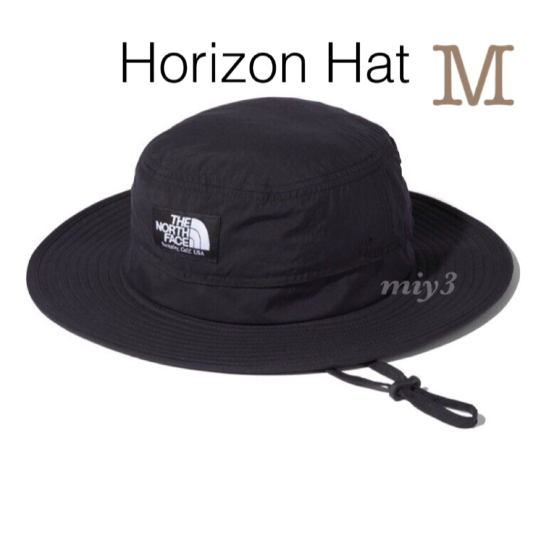 【 M 】ブラック★ノースフェイス ★ ホライズンハット 帽子