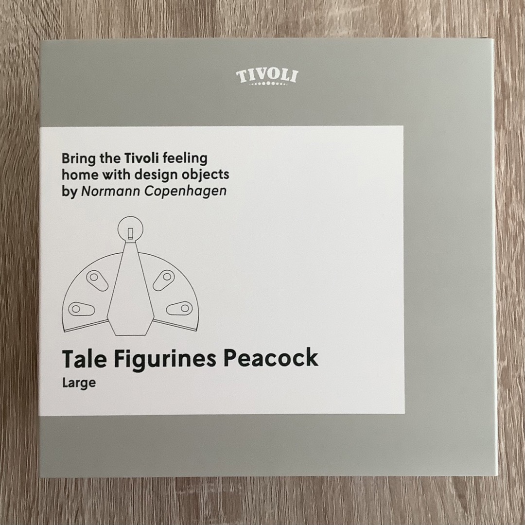 Normann Copenhagen Tale Figurines ピーコックL