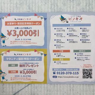 写真館ピノキオ クーポン(その他)