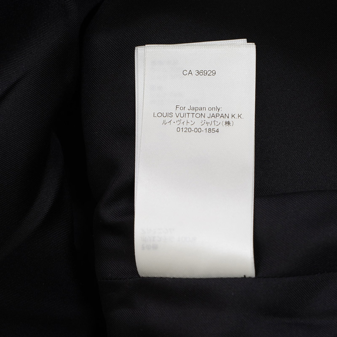 LOUIS VUITTON(ルイヴィトン)のルイ･ヴィトン オーバーサイズ ブレードボタン ドレス ワンピース ブラック 3 レディースのワンピース(ミニワンピース)の商品写真