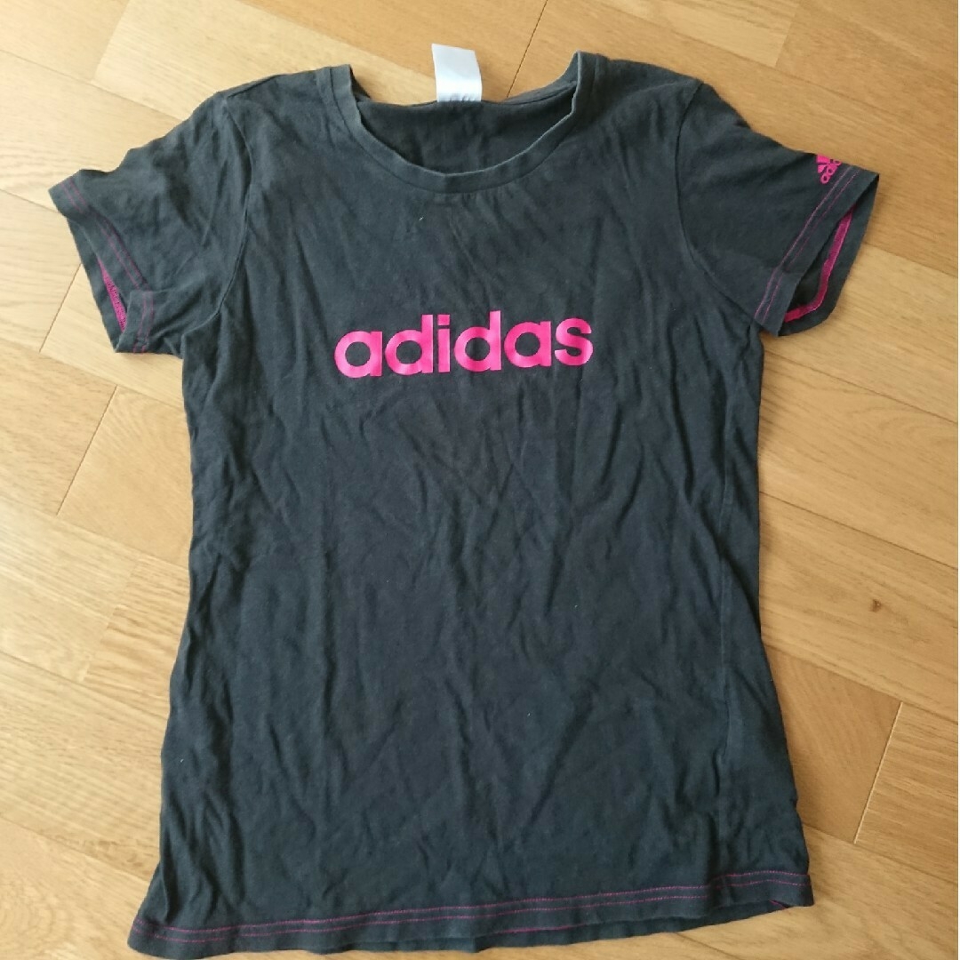 adidas(アディダス)の❤️値下げ8/28(月)❤️アディダス Tシャツ レディースのトップス(Tシャツ(半袖/袖なし))の商品写真