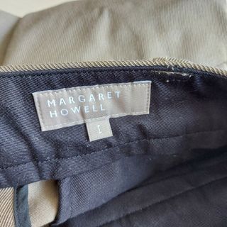 MARGARET HOWELL 13SS コットンウール パンツ Gray/L