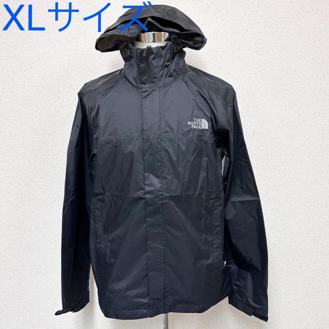 新品 ノースフェイス メンズ ベンチャー2ジャケット ブラックXLサイズ-