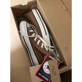 コンバース(CONVERSE)のひまわり様専用　新品　コンバースハイカット　ベージュ23.5(スニーカー)