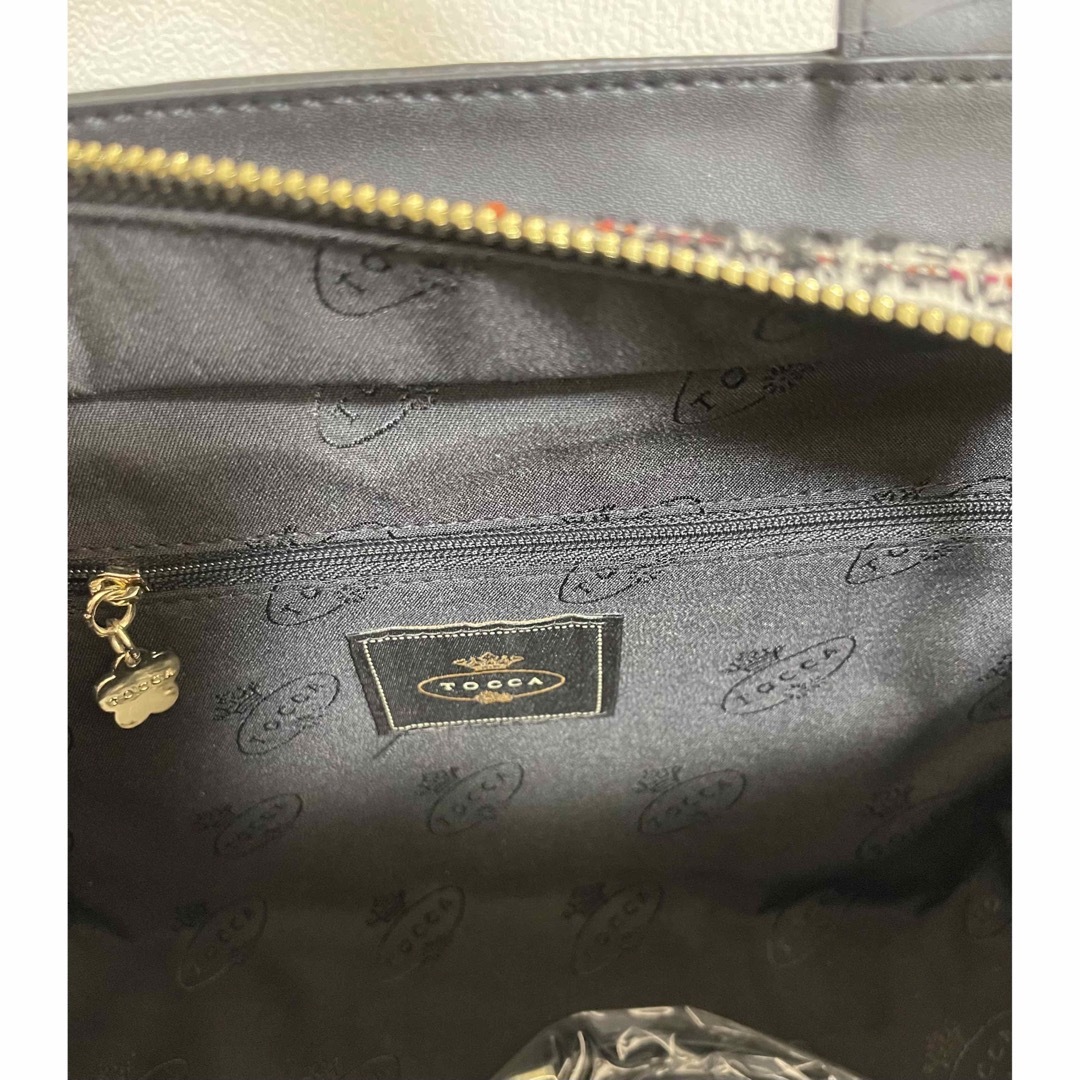 TOCCA - toccaトッカCAMELOT TWEED BAG ツイードバッグトートバッグ の