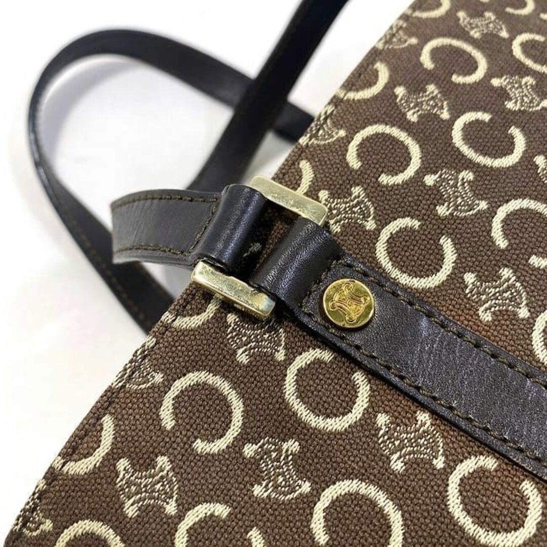 celine - セリーヌ ハンドバッグ ブラウン ベージュ ゴールドの通販 by