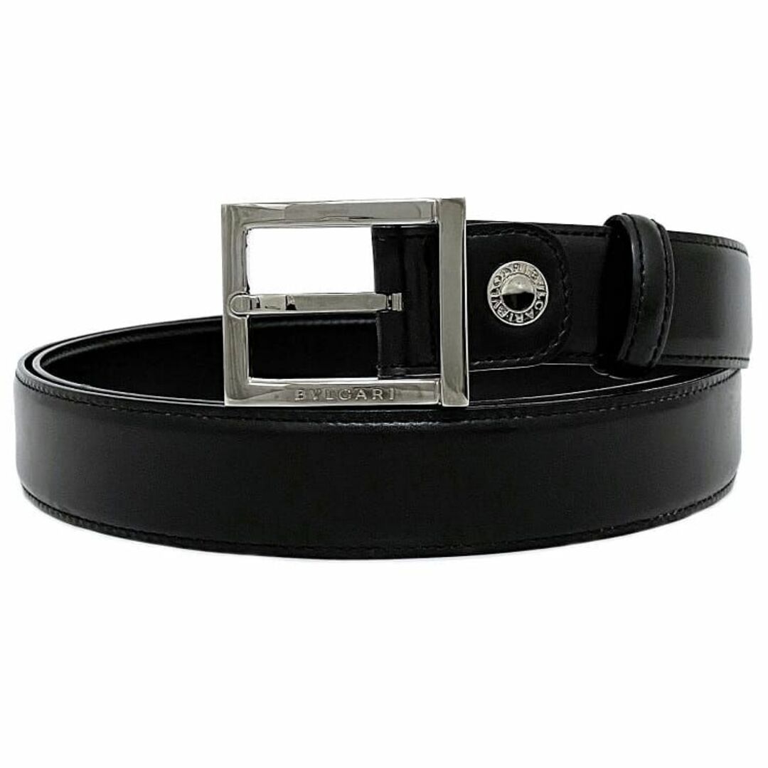 BVLGARI - ブルガリ ベルト ブラック シルバー クラシコ 美品の通販 by