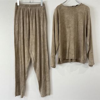 nativewear designs フェイクスウェード 　セットアップ　古着(セット/コーデ)