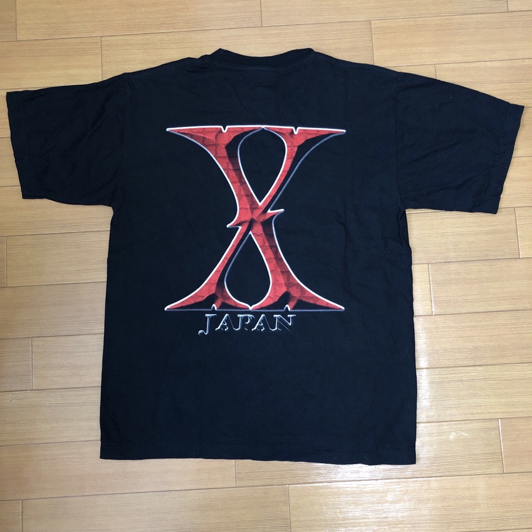 X JAPANヒデ 半袖 Tシャツ  Lサイズ ブラック メンズのトップス(Tシャツ/カットソー(半袖/袖なし))の商品写真