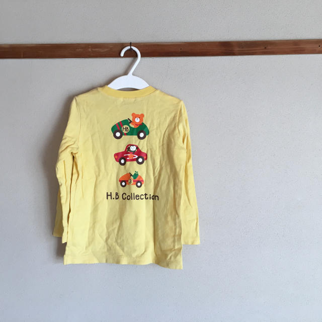 HOT BISCUITS(ホットビスケッツ)のミキハウス HOT BISCUITS 長袖Tシャツ 100 キッズ/ベビー/マタニティのキッズ服男の子用(90cm~)(Tシャツ/カットソー)の商品写真