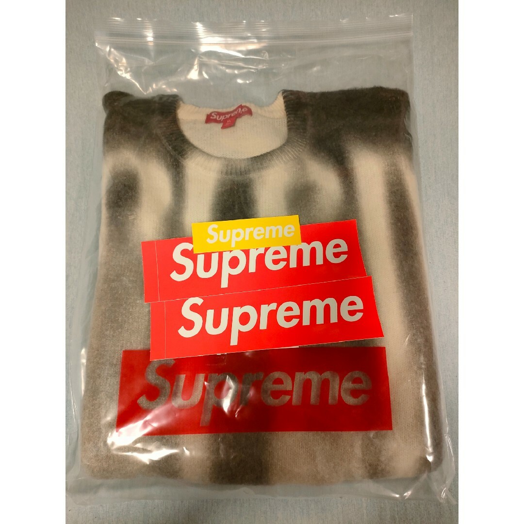 Supreme 23ss blured logo sweater XLサイズ