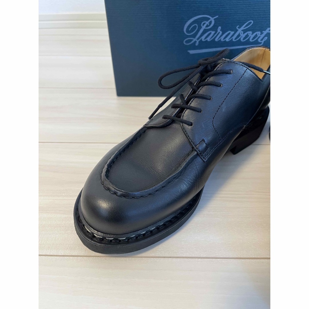 超美品Paraboot CHAMBORD NOIR UK8.5 ブラック