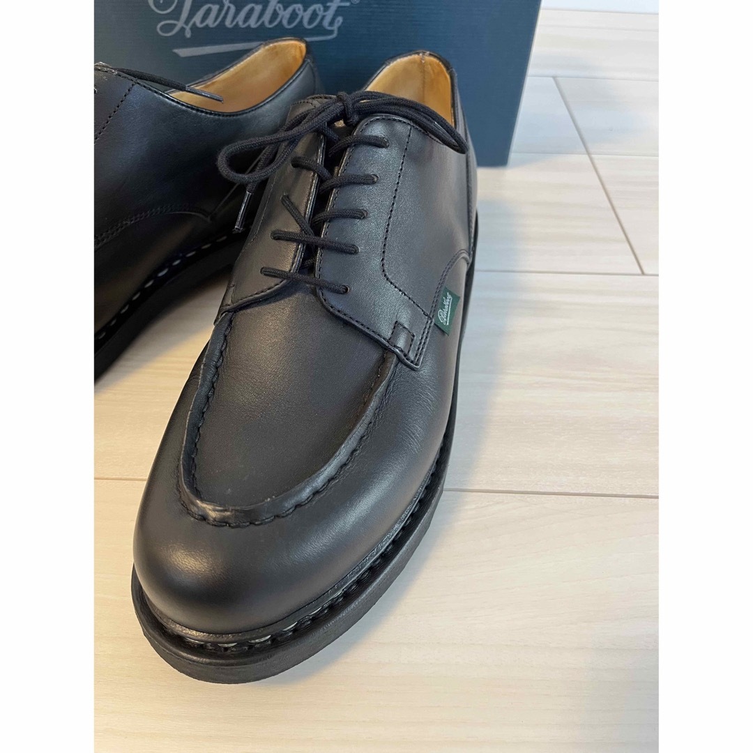 超美品Paraboot CHAMBORD NOIR UK8.5 ブラック