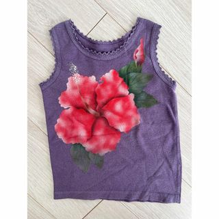 ムチャチャ(muchacha)のあちゃちゅむムチャチャMトップス古着ヴィンテージ Hawaiiエアブラシ　ハワイ(Tシャツ/カットソー)